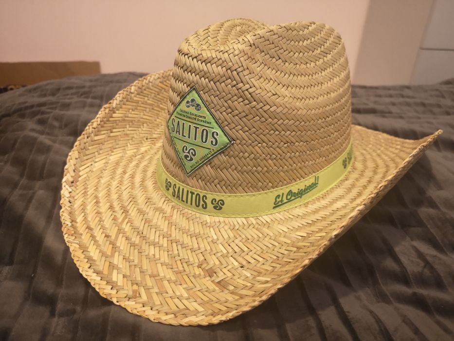 Kapelusz słomkowy styl western / szeryf 60cm Salitos