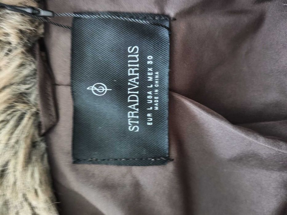 Casaco peludo Stradivarius NOVO