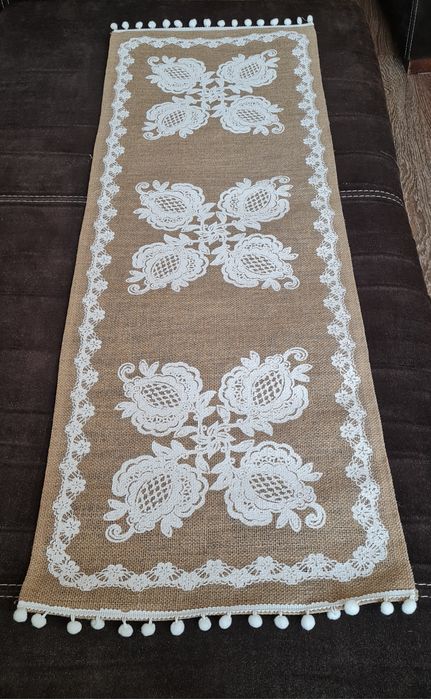 Bieżnik z juty   40cm/ 120cm