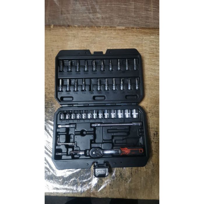 Набір інструментів DNIPRO-M ULTRA, 1/4", S2, S-Lock, 46 од. ((Уцінка)