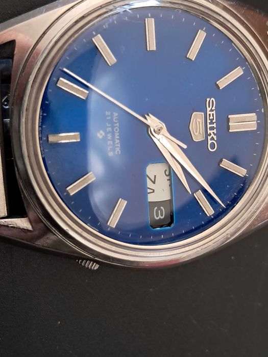seiko 5 automático 6119-8093 relógio