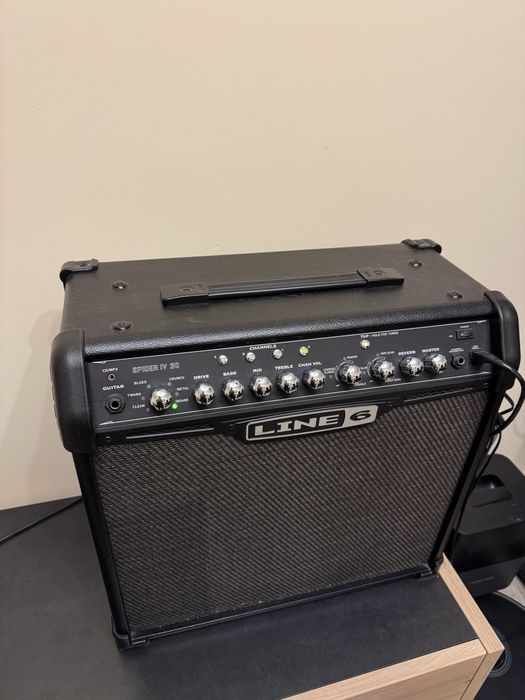 Line 6 spider IV 30W + FBV Express MKII footswitch piecyk gitarowy