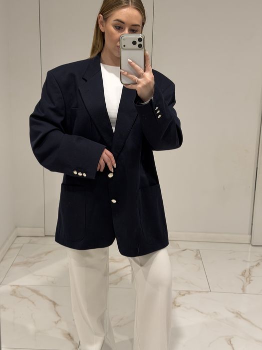 Вінтажний жакет жіночий оверсайз