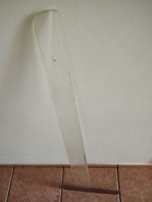 Régua T 120cm Acrílico Antiga
