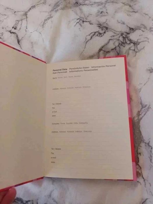 Caderno liso novo teNeues