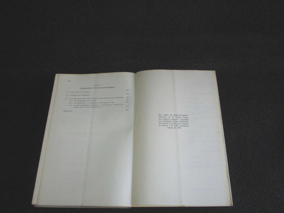 Livro Desenvolvimento Regional António Simões Lopes