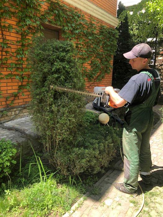 Садовник.Обрезка сада обработка от вредителей.