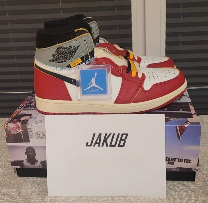 Air Jordan 1 High Union LA Chicago Shadow r. 44.5 NOWE