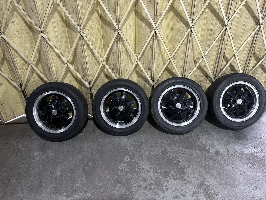 Vendo ou troco Jantes 14 com pneus completamente novas