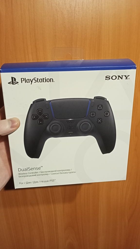 Новий джойстик Sony PlayStation 5 Dual Sense Black Edition, original: 2 ...