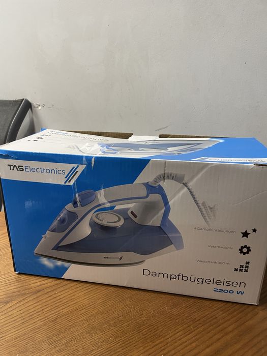 Żelazko parowe TAS electronic