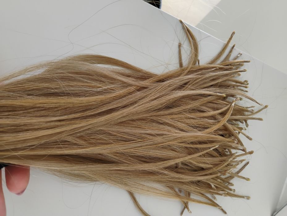 Włosy premium 130g 50cm blond