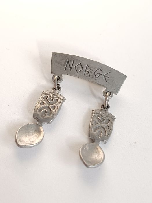 Norge broszka norweska pewter? Vikings
