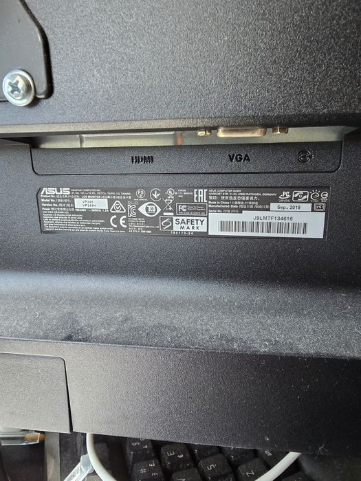 Monitor Asus VP248H  75Hz de 24"