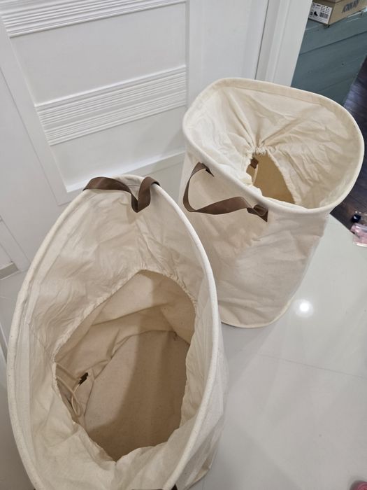 Duże składane sztywne worki h&m