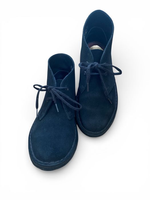 Женские замшевые ботинки дезерты Clarks p 36/37( 23.0)