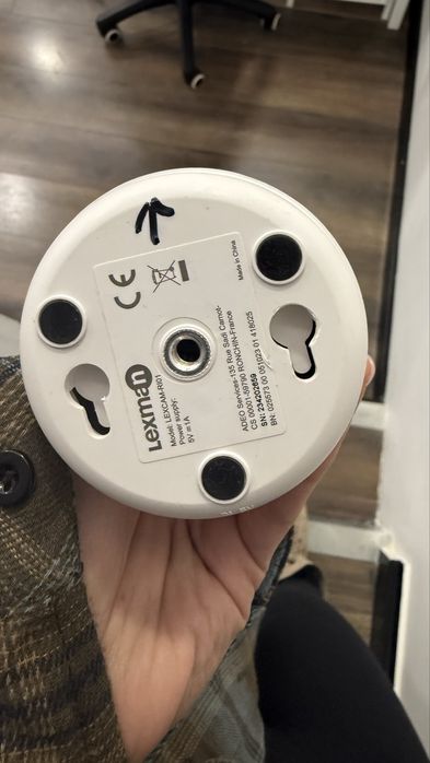 2 Câmeras de Vigilância Wi-Fi Lexman (Rotação 360°)