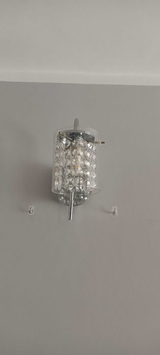 Kinkiet z kryształkami