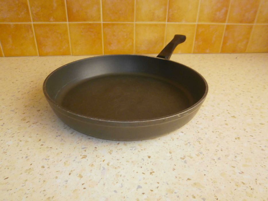 Patelnia FISSLER 28cm. aluminiowa ładna.