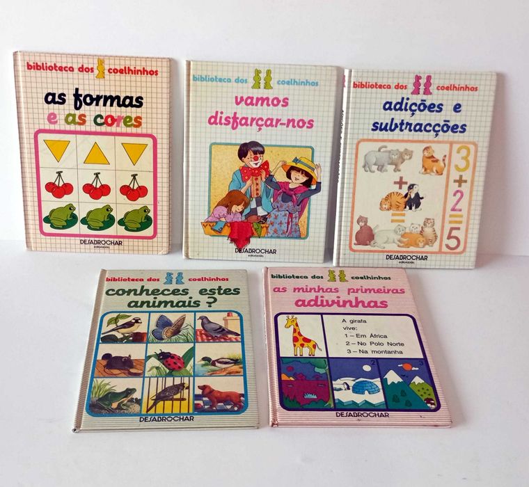 Livros da Coleção - Biblioteca dos Coelhinhos
