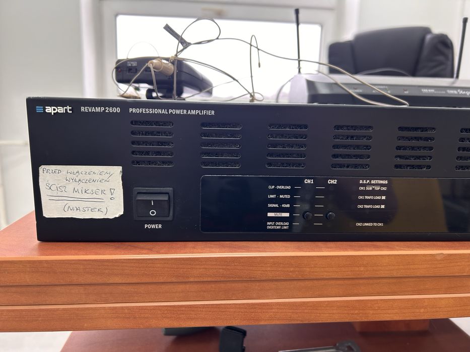 Zestaw do naglośnienia sali fitness