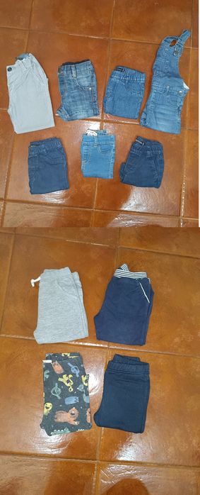 Roupa menino 9-12 meses 34 peças Negociável