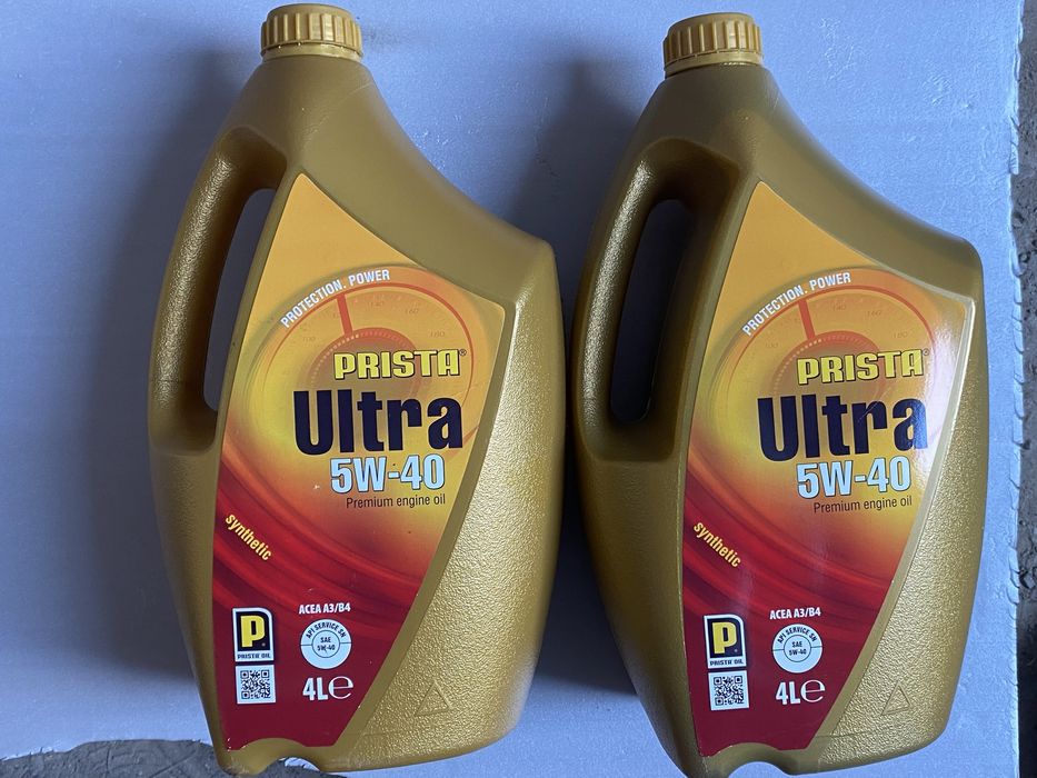 Моторна олива Prista Ultra 5W-40 — 4 л + 2 л