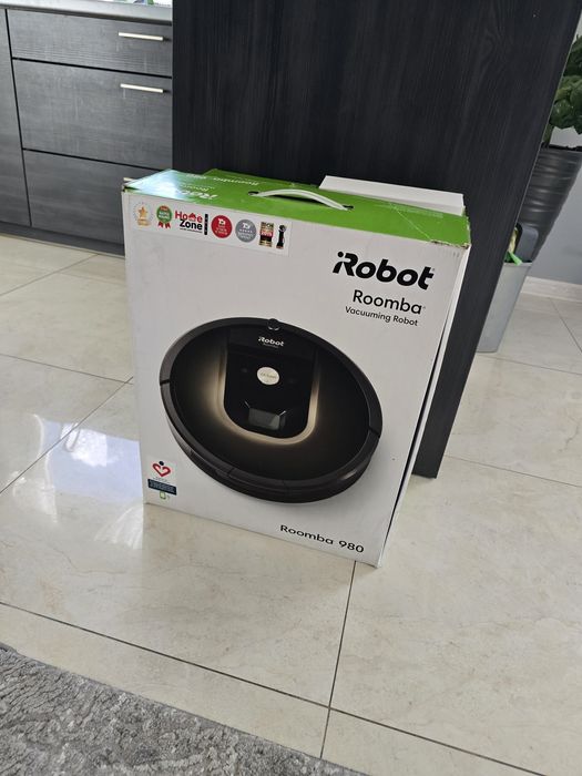 Roomba 980 irobot większy oryginalny aku. Nowe szczotki i filtry.