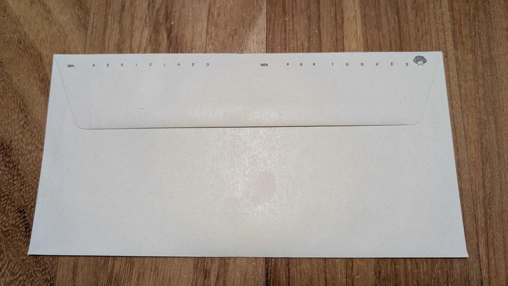290 envelopes DL 100% reciclado português