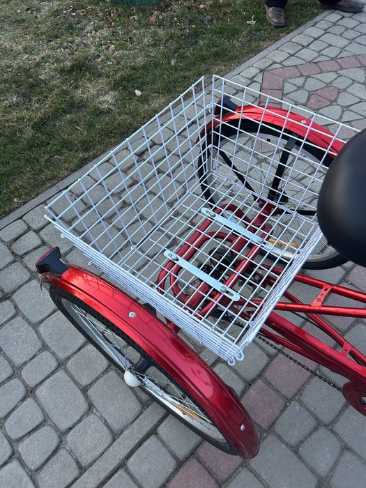 Rower 3 kołowy NOWY z koszykiem