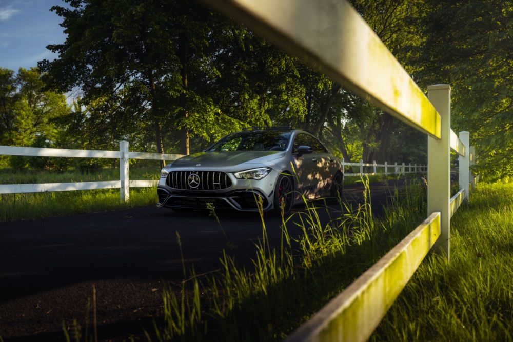 MERCEDES CLA45s AMG - Wynajem na ROK