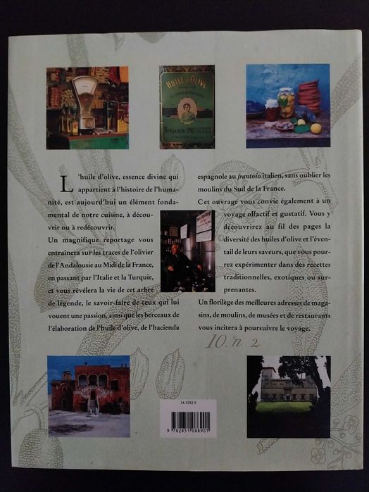 livro: “L’huile d’olive”