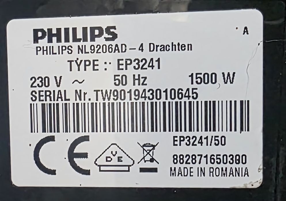 Ekspres do Kawy Philips EP3241