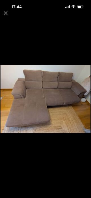 Sofa extensivel creme