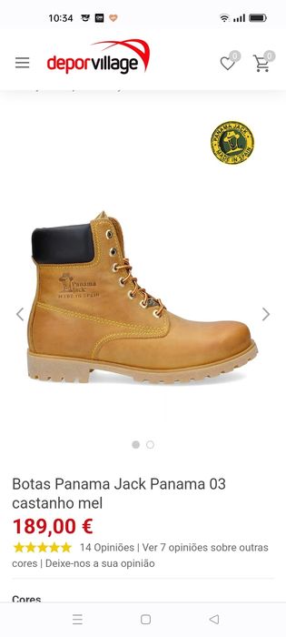 Botas Panama Jack special edition Jeep