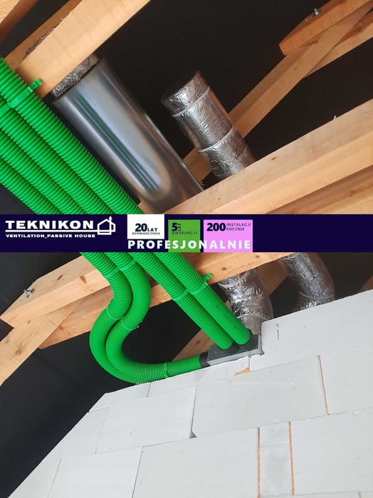 Rekuperacja montaż Nowocześnie Bilansowane