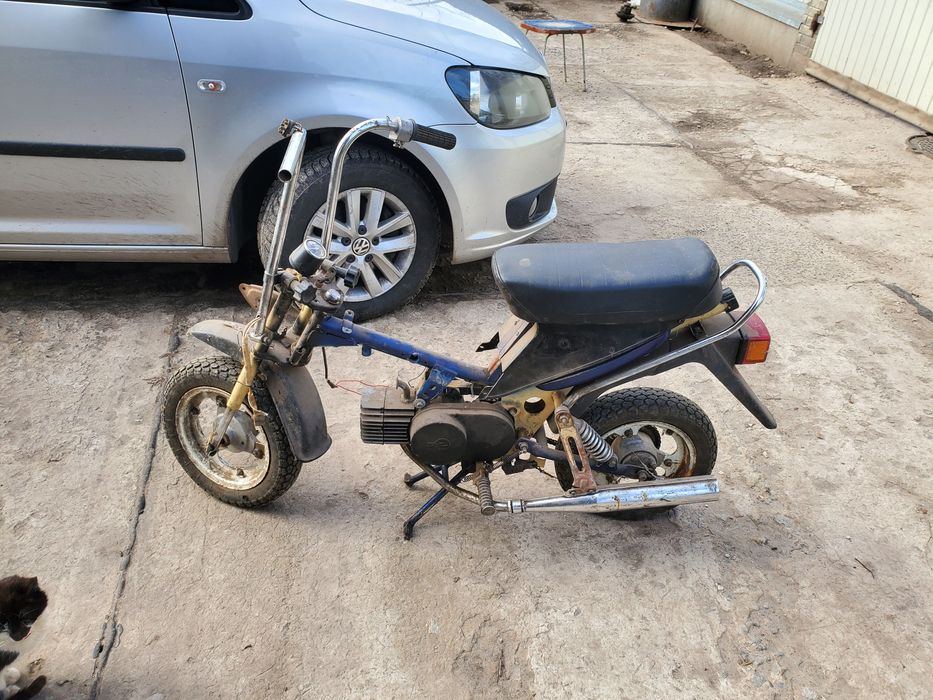 Ретро старинный редкий мопед РИГА Стелла Рига мини Мини мокик ZVL ЯВА ...