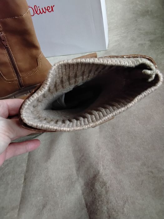 S.Oliver kozaki ocieplane