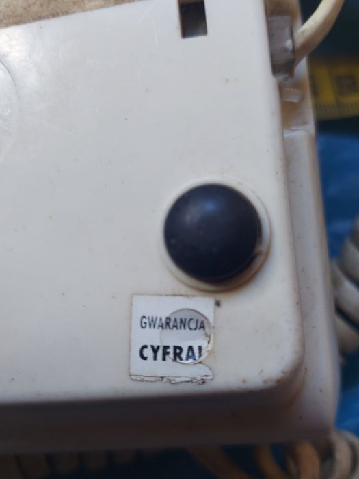 Telefon stacjonarny CRYSTAL z czasów PRL 1995r