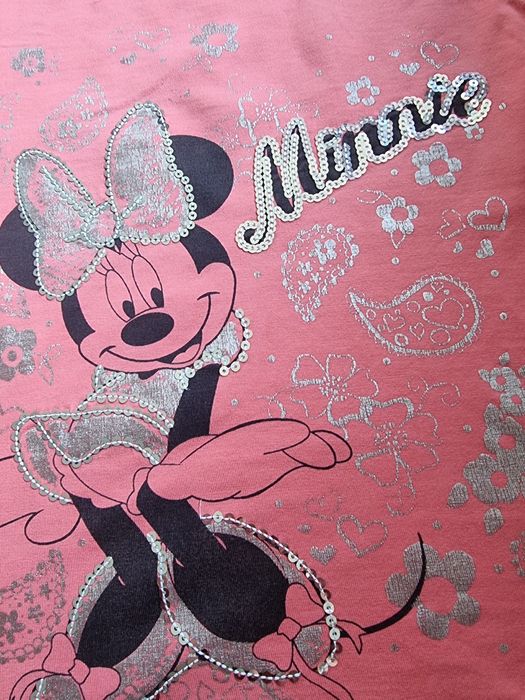 Bluzki 2szt. Myszka Minnie rozmiar 128