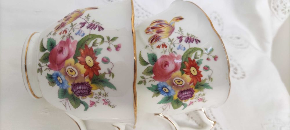 Вінтажна порцеляна Англія. Чашка Crescent England.  Дві в наявності