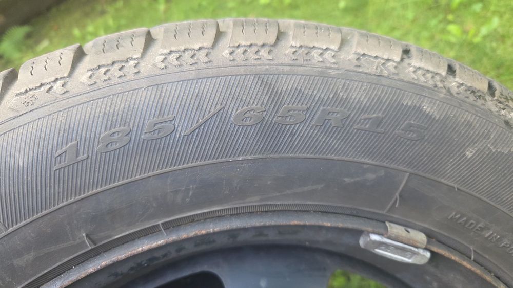 Koła zimowe felgi 4x108 R15 dot.4520 ladny bieżnik