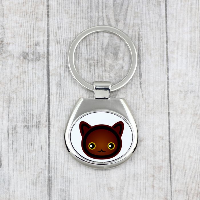 Hawana Brązowa brelok z kotem Art-Dog