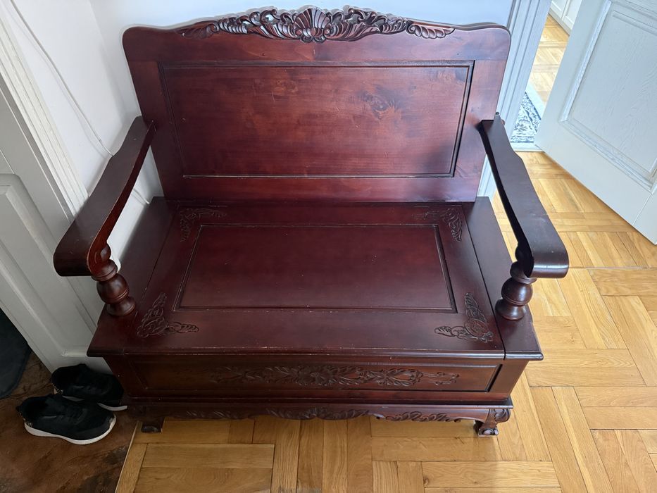 Szafka na buty, komoda, siedzisko retro na przedpokój