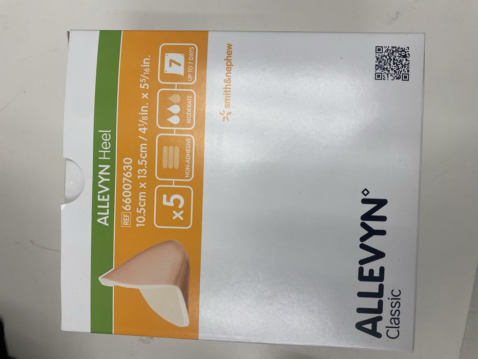 Opatrunek na piete Allevyn 5 szt hell nowe