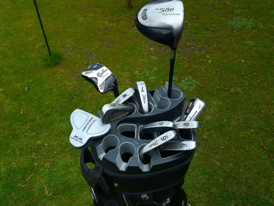 Kije golfowe Torba ZESTAW Titleist