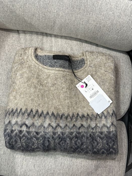 Светр жіночий теплий махровий оверсайз Zara L