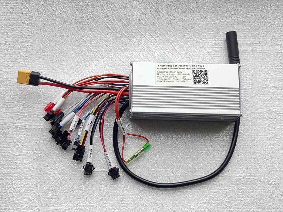Контроллер синусний 24 36 48в 500w 350w 250w электровелосипед