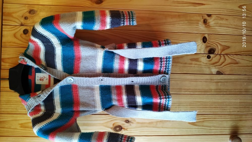 Шикарная теплая кофточка разм. 116 см. Cool Club