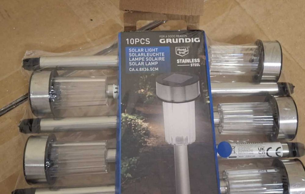 10 Lâmpadas Solares Grundig (Novo)